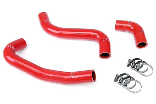 HPS Performance High Temp 3-ply Reinforced SiliconeReplace OEM Rubber Radiator Coolant Hoses 57-1059-RED