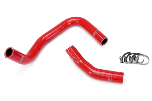 HPS Performance High Temp 3-ply Reinforced Silicone Replace OEM Rubber Radiator Coolant Hoses 57-1202-RED