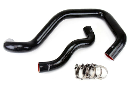 HPS Performance High Temp 3-ply Reinforced Silicone Replace OEM Rubber Radiator Coolant Hoses 57-1214-BLK
