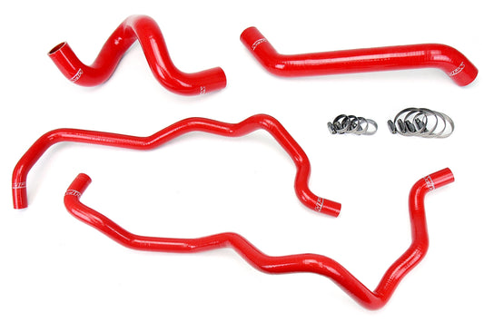 HPS Performance High Temp 3-ply Reinforced Silicone Replace Rubber Radiator Heater Coolant Hoses 57-1220-RED