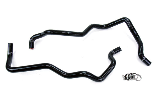 HPS Performance High Temp 3-ply Reinforced Silicone Replace OEM Rubber Heater Coolant Hoses 57-1220H-BLK