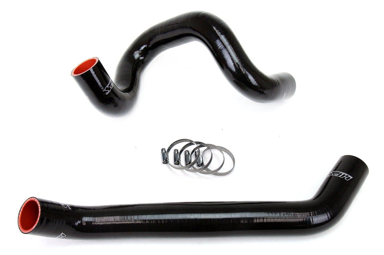 HPS Performance High Temp 3-ply Reinforced Silicone Replace OEM Rubber Radiator Coolant Hoses 57-1220R-BLK