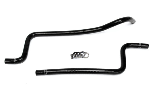 HPS Performance High Temp 3-ply Reinforced Silicone Replace OEM Rubber Heater Coolant Hoses 57-1221H-BLK