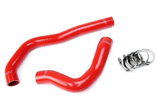 HPS Performance High Temp 3-ply Reinforced Silicone Replace OEM Rubber Radiator Coolant Hoses 57-1222-RED