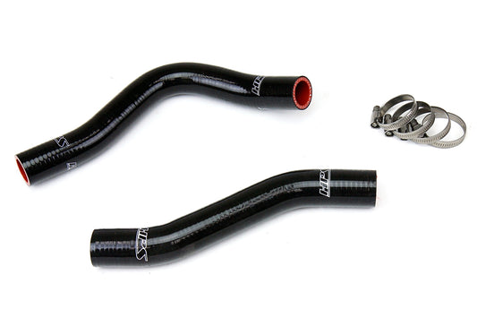 HPS Performance High Temp 3-ply Reinforced Silicone Replace OEM Rubber Radiator Coolant Hoses 57-1230-BLK