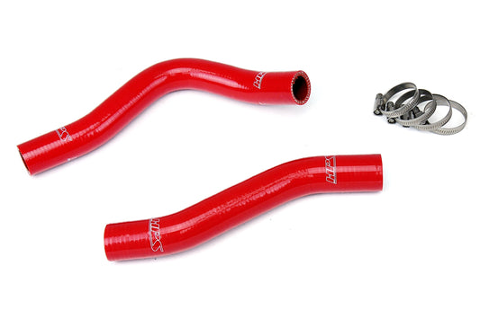 HPS Performance High Temp 3-ply Reinforced Silicone Replace OEM Rubber Radiator Coolant Hoses 57-1230-RED
