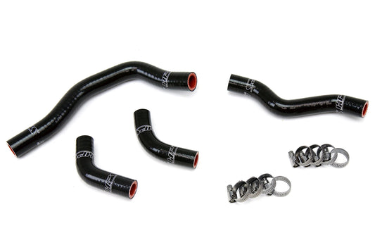 HPS Performance High Temp 3-ply Reinforced Silicone Replace OEM Rubber Radiator Coolant Hoses 57-1239-BLK
