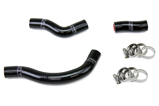 HPS Performance High Temp 3-ply Reinforced Silicone Replace OEM Rubber Radiator Coolant Hoses 57-1250-BLK