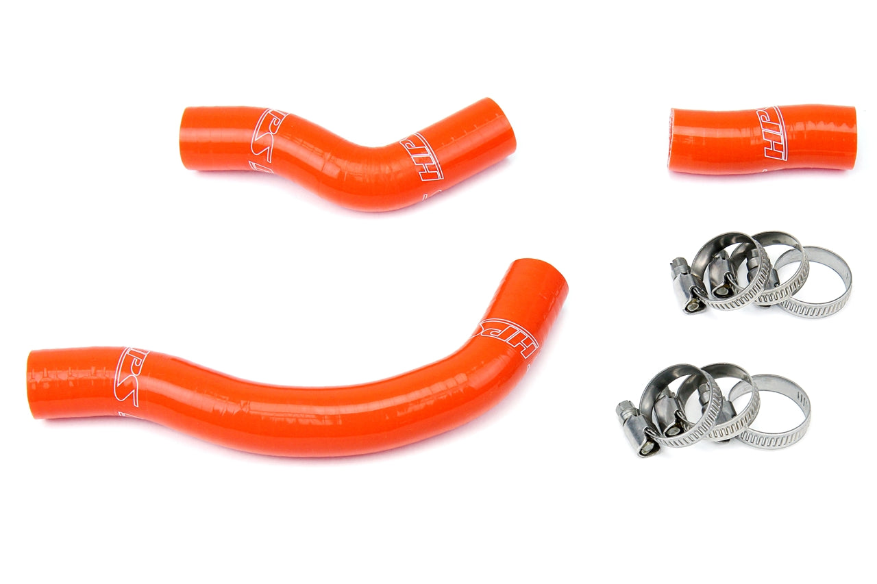 HPS Performance High Temp 3-ply Reinforced Silicone Replace OEM Rubber Radiator Coolant Hoses 57-1250-ORG
