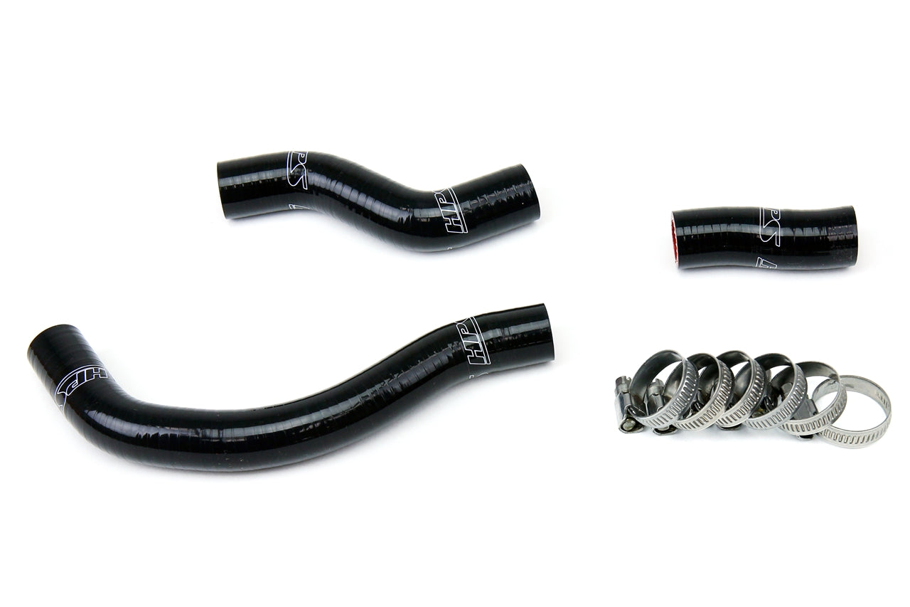 HPS Performance High Temp 3-ply Reinforced Silicone Replace OEM Rubber Radiator Coolant Hoses 57-1251-BLK
