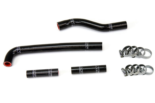 HPS Performance High Temp 3-ply Reinforced Silicone Replace OEM Rubber Radiator Coolant Hoses 57-1259-BLK
