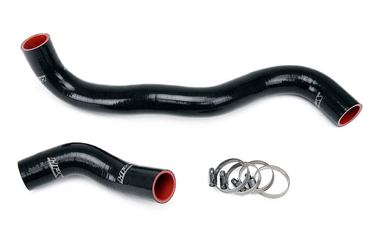 HPS Performance High Temp 3-ply Reinforced Silicone Replace OEM Rubber Radiator Coolant Hoses 57-1267-BLK