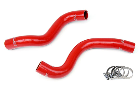 HPS Performance High Temp 3-ply Reinforced Silicone Replace OEM Rubber Radiator Coolant Hoses 57-1269-RED