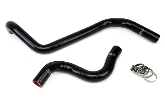 HPS Performance High Temp 3-ply Reinforced Silicone Replace OEM Rubber Radiator Coolant Hoses 57-1274-BLK