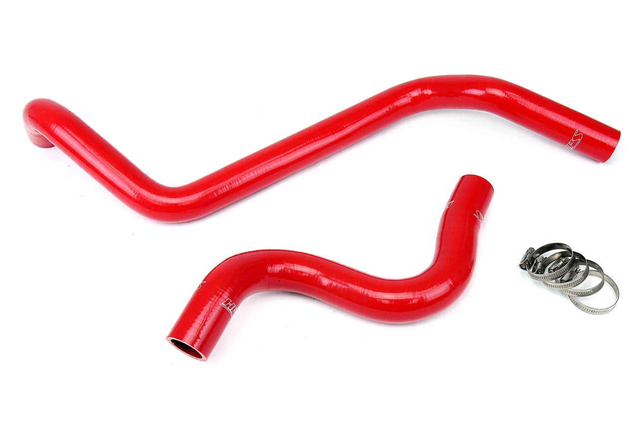 HPS Performance High Temp 3-ply Reinforced Silicone Replace OEM Rubber Radiator Coolant Hoses 57-1274-RED