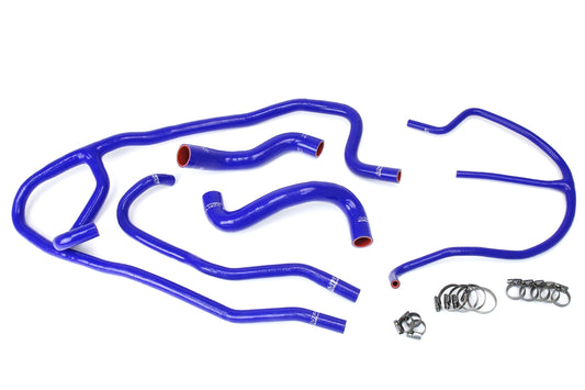 HPS Performance High Temp 3-ply Reinforced Silicone Replace Rubber Radiator Heater Coolant Hoses 57-1276-BLUE