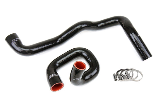HPS Performance High Temp 3-ply Reinforced Silicone Replace OEM Rubber Radiator Coolant Hoses 57-1287-BLK