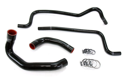 HPS Performance High Temp 3-ply Reinforced Silicone Replace Rubber Radiator Heater Coolant Hoses 57-1292-BLK