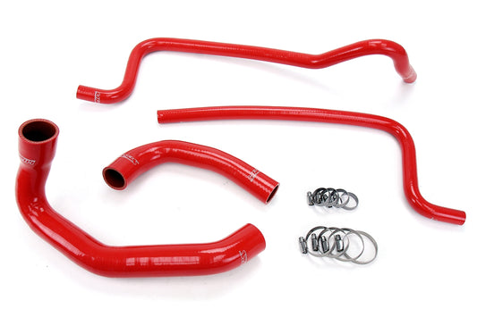 HPS Performance High Temp 3-ply Reinforced Silicone Replace Rubber Radiator Heater Coolant Hoses 57-1292-RED
