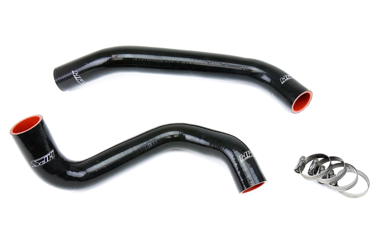 HPS Performance High Temp 3-ply Reinforced Silicone Replace OEM Rubber Radiator Coolant Hoses 57-1305-BLK
