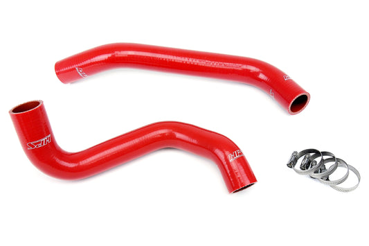 HPS Performance High Temp 3-ply Reinforced Silicone Replace OEM Rubber Radiator Coolant Hoses 57-1305-RED