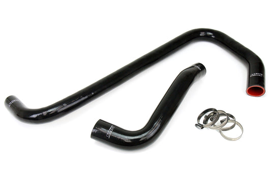 HPS Performance High Temp 3-ply Reinforced Silicone Replace OEM Rubber Radiator Coolant Hoses 57-1307-BLK