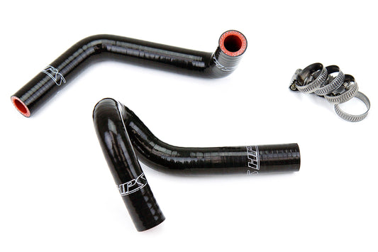 HPS Performance High Temp 3-ply Reinforced Silicone Replace OEM Rubber Heater Coolant Hoses 57-1310-BLK