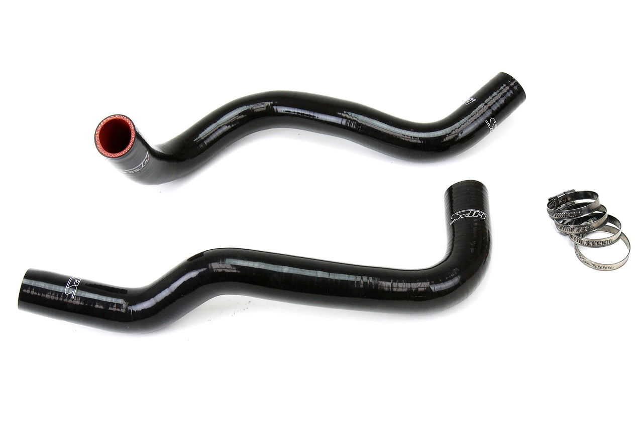 HPS Performance High Temp 3-ply Reinforced Silicone Replace OEM Rubber Radiator Coolant Hoses 57-1314-BLK