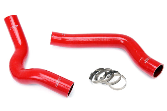 HPS Performance High Temp 3-ply Reinforced Silicone Replace OEM Rubber Radiator Coolant Hoses 57-1317-RED