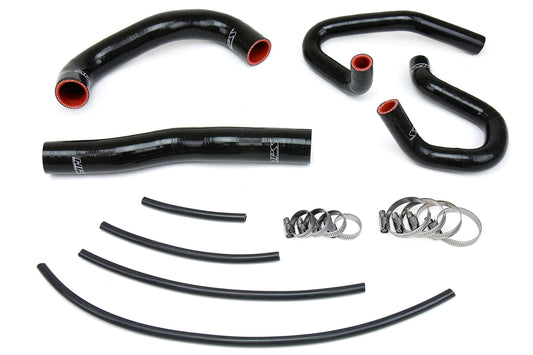 HPS Performance High Temp 3-ply Reinforced Silicone Replace Rubber Radiator Heater Coolant Hoses 57-1324-BLK