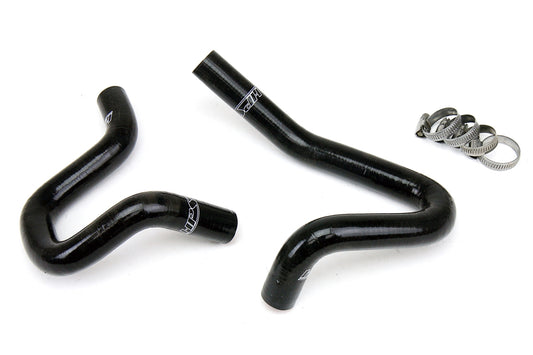 HPS Performance High Temp 3-ply Reinforced Silicone Replace OEM Rubber Heater Coolant Hoses 57-1324H-BLK
