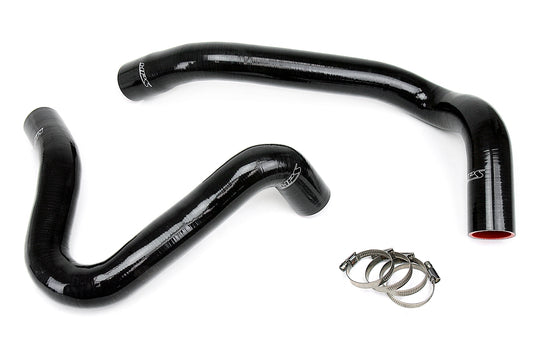 HPS Performance High Temp 3-ply Reinforced Silicone Replace OEM Rubber Radiator Coolant Hoses 57-1331-BLK