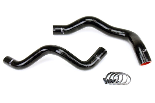 HPS Performance High Temp 3-ply Reinforced Silicone Replace OEM Rubber Radiator Coolant Hoses 57-1332-BLK
