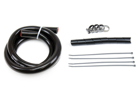 HPS Performance High Temp 3-ply Reinforced Silicone Replace OEM Rubber Heater Coolant Hoses 57-1335-BLK
