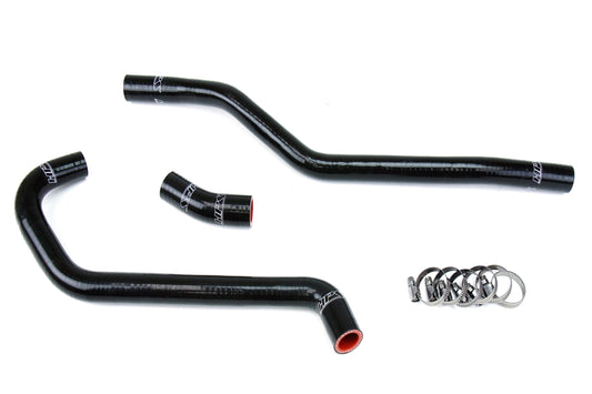 HPS Performance High Temp 3-ply Reinforced Silicone Replace OEM Rubber Radiator Coolant Hoses 57-1347-BLK