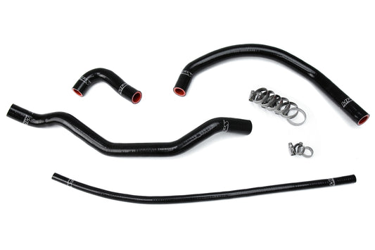 HPS Performance High Temp 3-ply Reinforced Silicone Replace OEM Rubber Radiator Coolant Hoses 57-1348-BLK