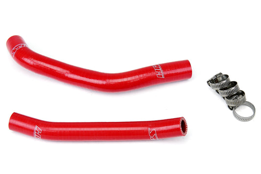 HPS Performance High Temp 3-ply Reinforced Silicone Replace OEM Rubber Radiator Coolant Hoses 57-1349-RED