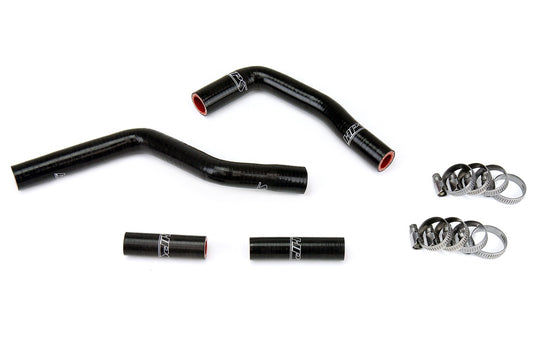 HPS Performance High Temp 3-ply Reinforced Silicone Replace OEM Rubber Radiator Coolant Hoses 57-1350-BLK