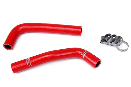 HPS Performance High Temp 3-ply Reinforced Silicone Replace OEM Rubber Radiator Coolant Hoses 57-1352-RED
