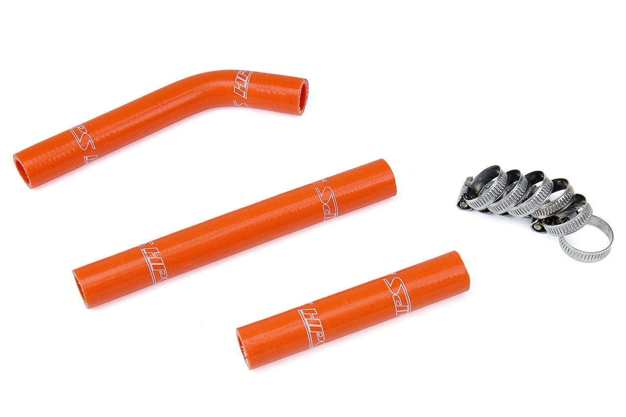 HPS Performance High Temp 3-ply Reinforced Silicone Replace OEM Rubber Radiator Coolant Hoses 57-1355-ORG