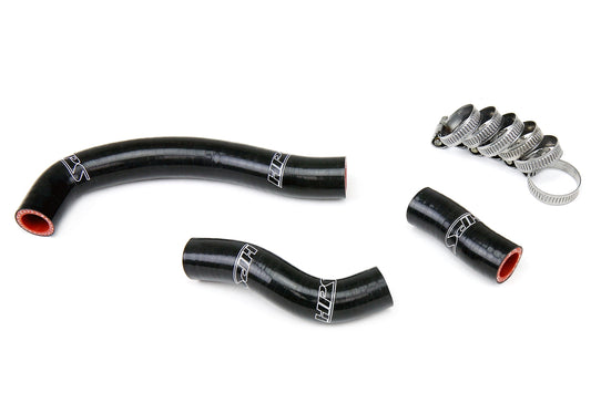 HPS Performance High Temp 3-ply Reinforced Silicone Replace OEM Rubber Radiator Coolant Hoses 57-1357-BLK