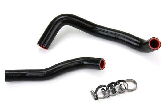 HPS Performance High Temp 3-ply Reinforced Silicone Replace OEM Rubber Radiator Coolant Hoses 57-1360-BLK