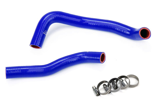 HPS Performance High Temp 3-ply Reinforced Silicone Replace OEM Rubber Radiator Coolant Hoses 57-1360-BLUE