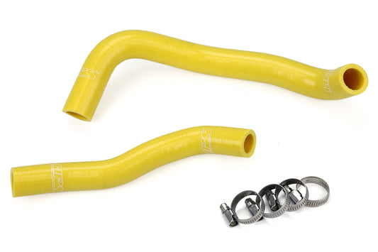 HPS Performance High Temp 3-ply Reinforced Silicone Replace OEM Rubber Radiator Coolant Hoses 57-1360-YLW