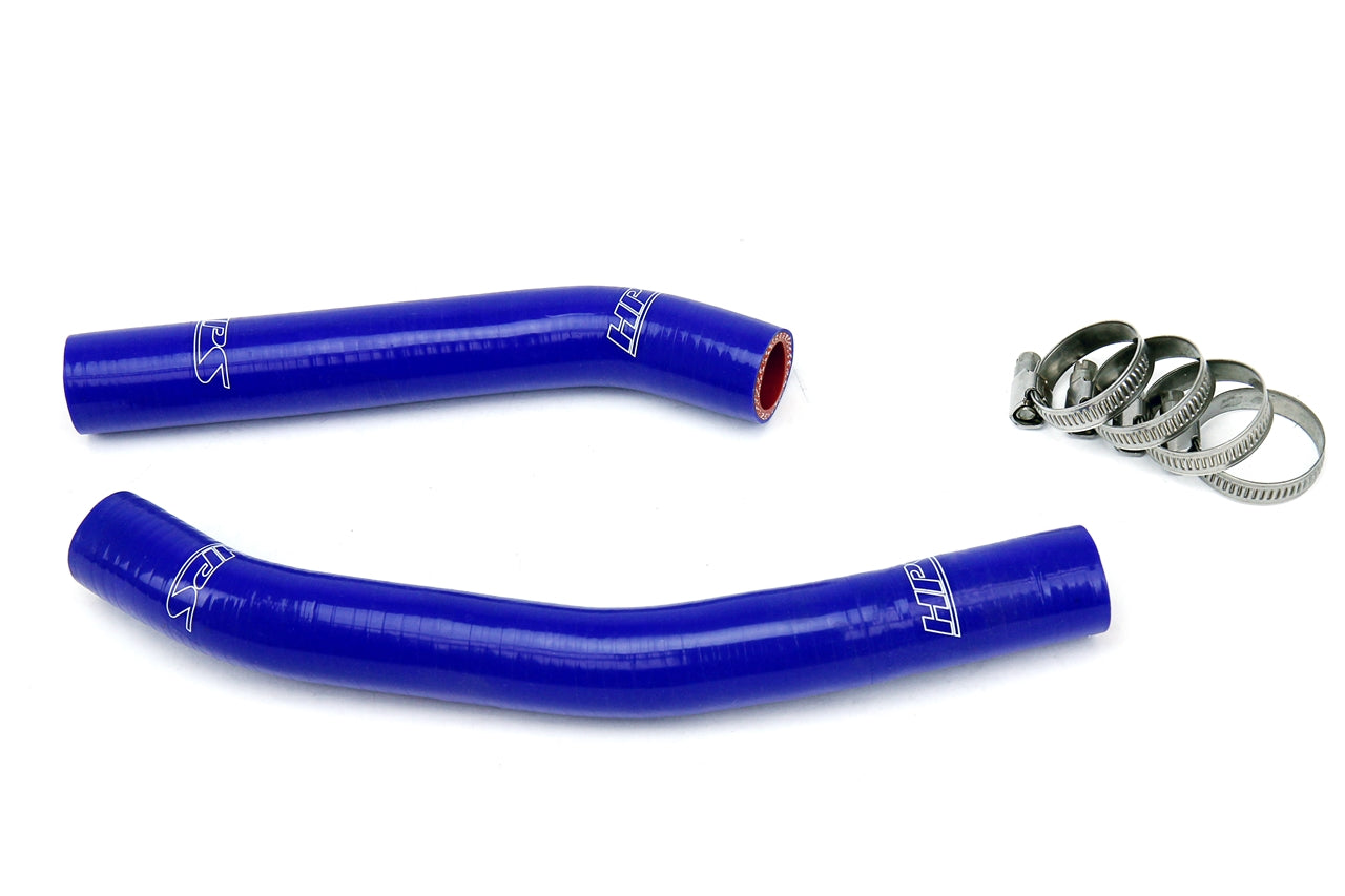 HPS Performance High Temp 3-ply Reinforced Silicone Replace OEM Rubber Radiator Coolant Hoses 57-1361-BLUE