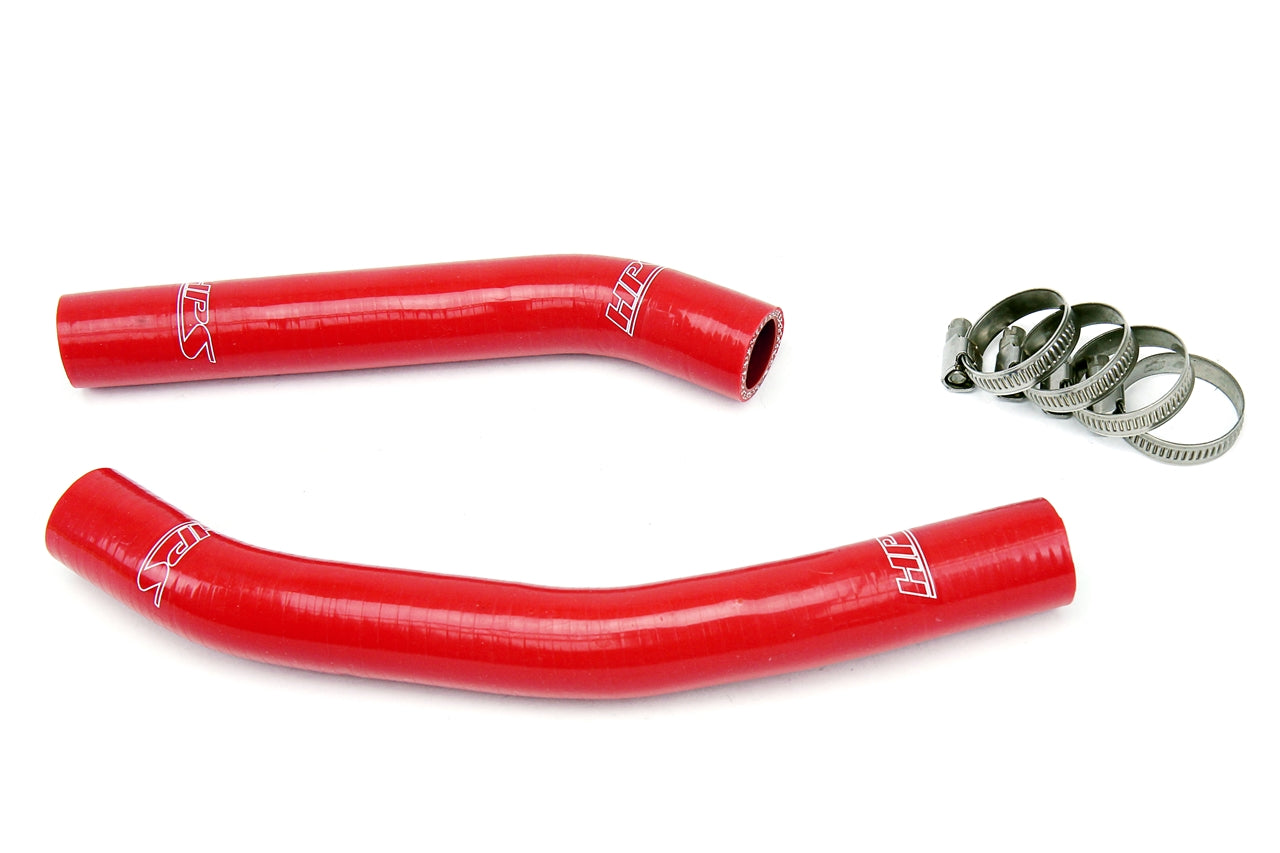 HPS Performance High Temp 3-ply Reinforced Silicone Replace OEM Rubber Radiator Coolant Hoses 57-1361-RED