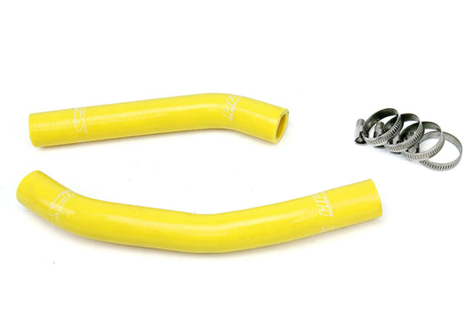 HPS Performance High Temp 3-ply Reinforced Silicone Replace OEM Rubber Radiator Coolant Hoses 57-1361-YLW