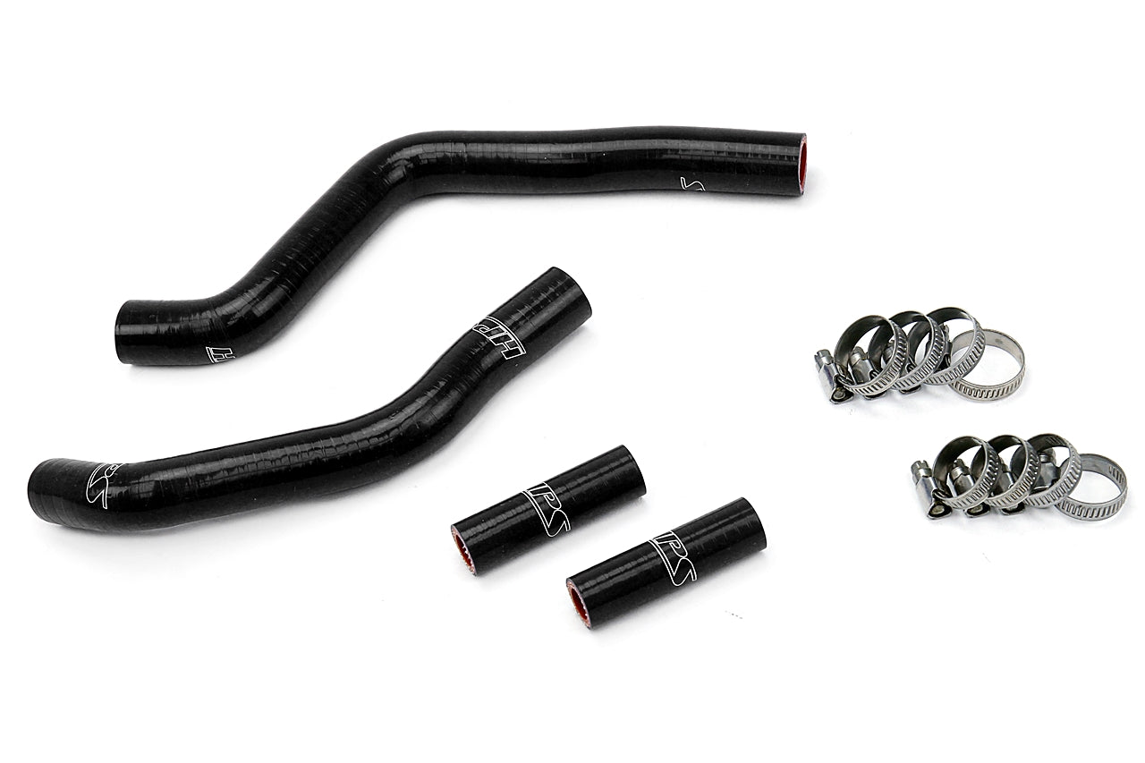 HPS Performance High Temp 3-ply Reinforced Silicone Replace OEM Rubber Radiator Coolant Hoses 57-1365-BLK