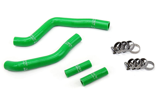 HPS Performance High Temp 3-ply Reinforced Silicone Replace OEM Rubber Radiator Coolant Hoses 57-1365-GRN