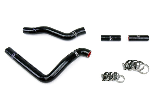 HPS Performance High Temp 3-ply Reinforced Silicone Replace OEM Rubber Radiator Coolant Hoses 57-1369-BLK